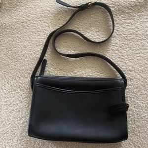 Vintage leather coach